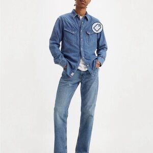 Men's  Levi’s 514 straight leg Blue Denim Jeans